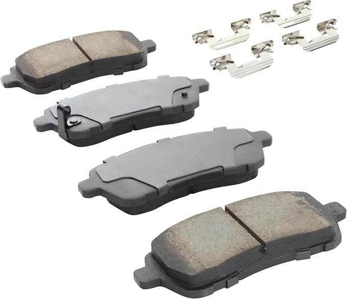 Premium Ceramic Front Brake Pads Compatible - Image 2