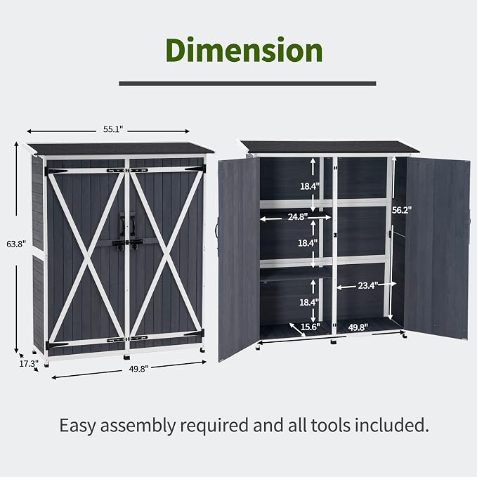 MCombo Outdoor Storage Cabinet - Image 4