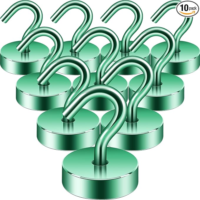 Neosmuk Magnetic Hooks, Cruise Ship Essentials, 40lb+ Heavy Duty Magnetic Hooks by Neosmuk