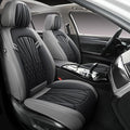 Leather Car Seat Covers, Breathable and Waterproof Faux Leather Automotive Seat by MINGBRONCARSEATCOVER