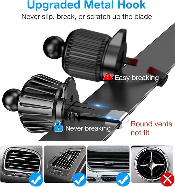 Kaistyle for MagSafe Car Mount Charger【Stronger Magnets】 iPhone Magnetic - Image 7