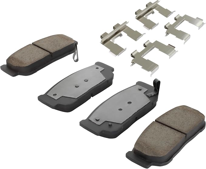 Premium Ceramic Rear Brake Pads Compatible - Image 2