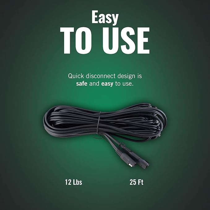 Battery Tender 25 Foot Extension SAE Cable 4 Pack - Image 5