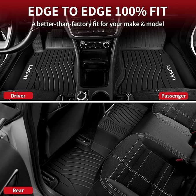 LASFIT Floor Mats for Mercedes Benz CLA 2014-2019 & GLA 2015-2020 250/45 AMG - Image 4