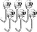 FINDMAG Magnetic Hooks, 30lbs+ Strong Magnetic Hooks by FINDMAG