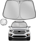 Windshield Sun Shade for 2013-2019 Ford Escape SUV Foldable Sun Sunshade for by Fonowka