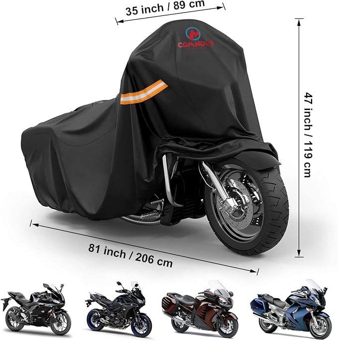 Comnova Motorcycle Cover 81 Inch - Image 3