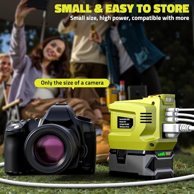 200W Portable Power Inverter Compatible - Image 4
