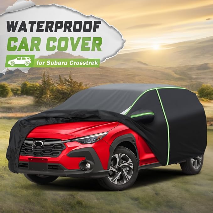 Mixsuper Liner Car Cover for Subaru Crosstrek 2013-2026, 7 Layers Waterproof - Image 2