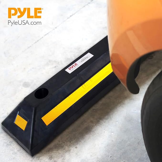4-Pc Curb Garage Vehicle Floor Stopper - Image 5