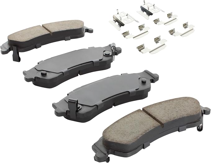 Premium Ceramic Rear Brake Pads Compatible - Image 2