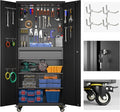 71" H Metal Garage Storage Cabinet by GANGMEIMENTALSTORAGECABINET