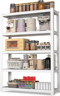 WORKPRO 3000lbs 5-Tier Shelving Unit, Boltless Garage Shelving Unit by WORKPRO