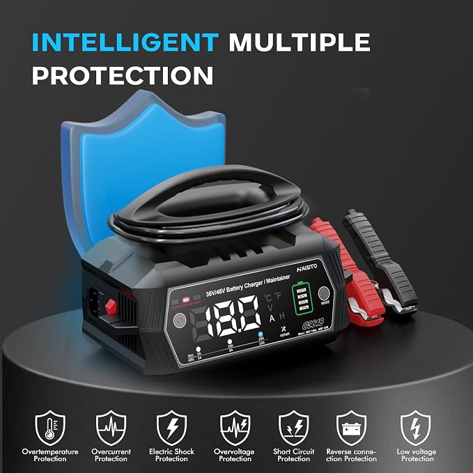 Golf cart Battery Charger, 48V 13A and 36V 18A Trickle Battery Charger - Image 5