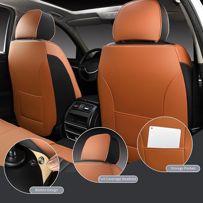 Car Seat Covers Front Seats, Car Seat Protector Waterproof, Car Seat Cushion - Image 3