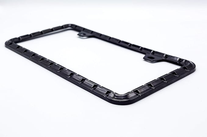 3D Chrome License Plate Frames, Pure Zinc Alloy Metal - Image 3