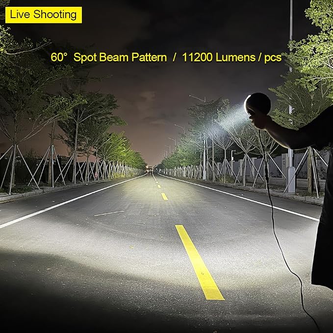 Exzeit 6 inch 224w Led Driving Lights, 22400 lumens Fog Light Ofroad Lights - Image 2