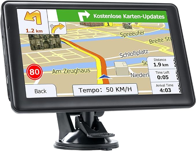 GPS Navigator for Car, Truck GPS Commercial Drivers 2025, Trucker GPS of Semi by OHREX