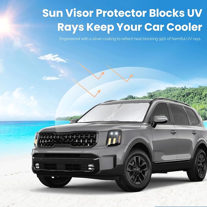 Custom Fit Telluride Windshield Sunshade - Image 5