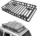 NIHAO 50"x36"x5" Heavy Duty Roof Rack Cargo Carrier, Universal Car Top Luggage by NIHAO