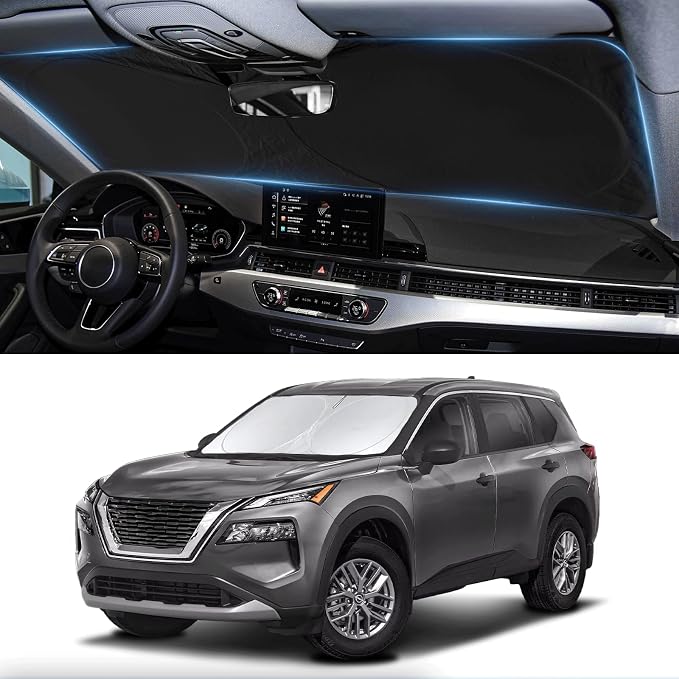Custom Fit Rogue Windshield Sunshade by INSAUTO