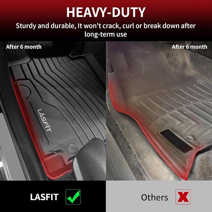 LASFIT Floor Mats & Cargo Mat for Mercedes Benz GLC 2025 2024 2023, GLC300 / - Image 5