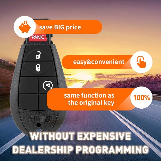 Car Key Fob Remote Replacement Kit Fits - Image 4