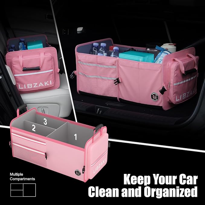 LIBZAKI Car Trunk Storage Organizer - Image 7