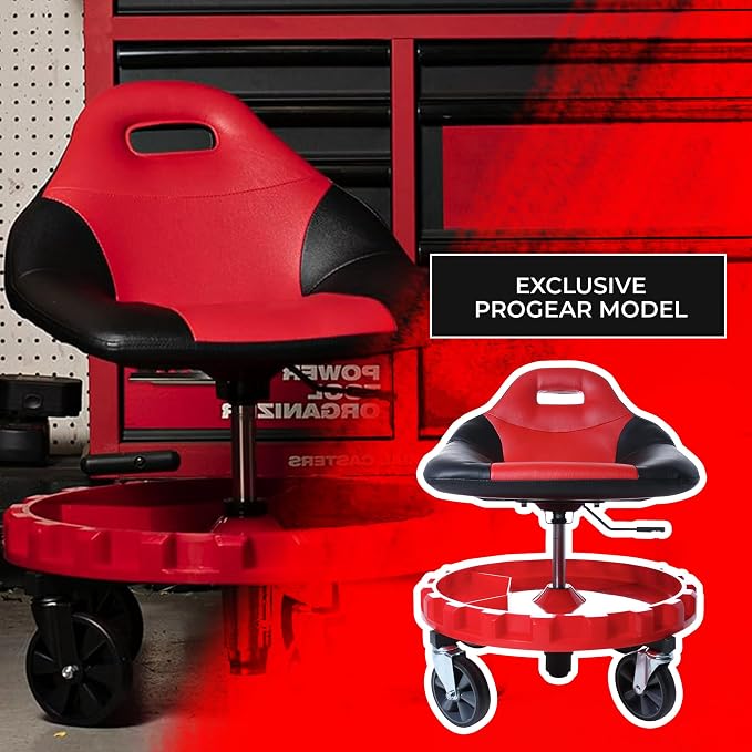 Traxion 2-700 ProGear Mobile Rolling Gear Seat W/Equipment Tray and Five - Image 7
