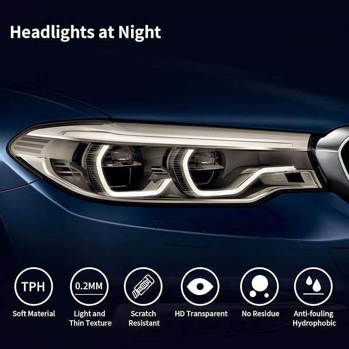 Car Headlight Taillight Tint Film - Image 4
