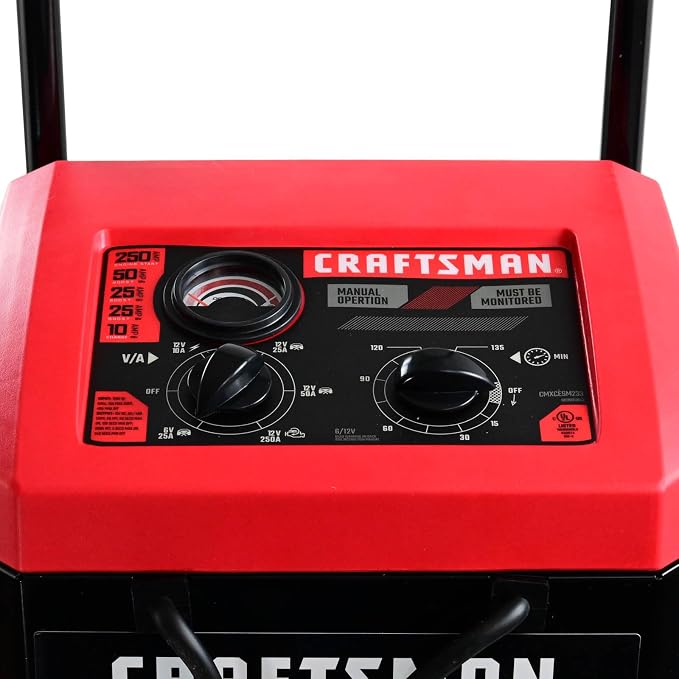 CRAFTSMAN Wheeled Battery Charger and Engine Starter, CMXCESM233, 2-in-1 Manual - Image 5