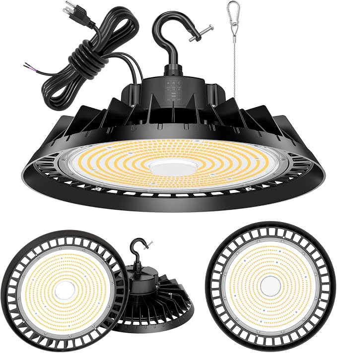 LED High Bay Lights, Super Bright 240W UFO High Bay LED Shop Lights, 36000LM by BBESTLED
