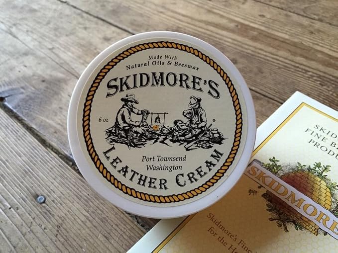 Skidmore’s Leather Cream: All-Natural, Non-Toxic Leather Conditioner, Made in - Image 8
