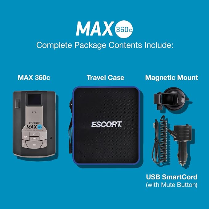 Escort MAX 360c Laser Radar Detector - Image 6