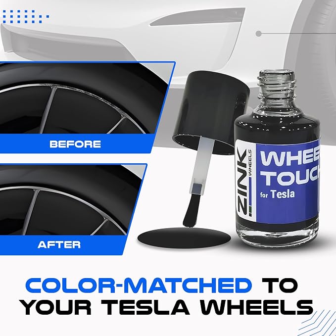Premium Tesla Wheel Curb Rash Repair Kit - Image 5