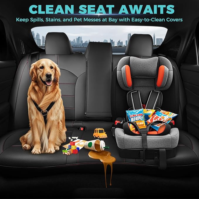 for Toyota Camry Seat Covers Hybrid XLE XSE 2018 2019 2020 2021 2022 2023 2024 - Image 6
