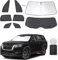 TINGLU Window Shades for Nissan Pathfinder 2022-2025 Accessories Car Side Full by TINGLU