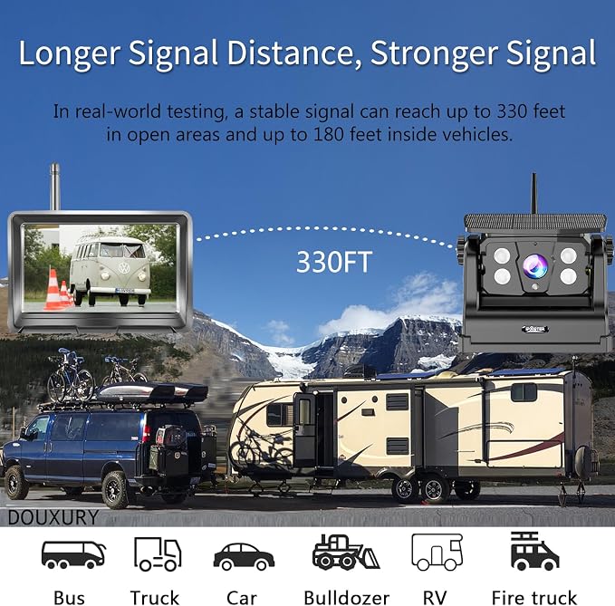 Wireless Backup Camera Solar Magnetic - Image 7