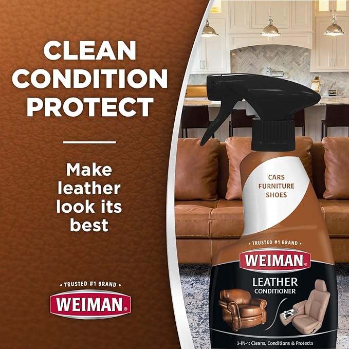 Weiman Leather Cleaner and Conditioner - Image 3