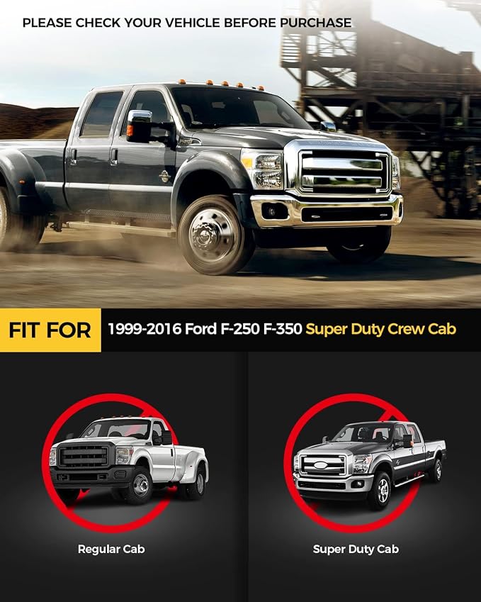 KYX Running Boards & Steps Nerf Bars Compatible - Image 2