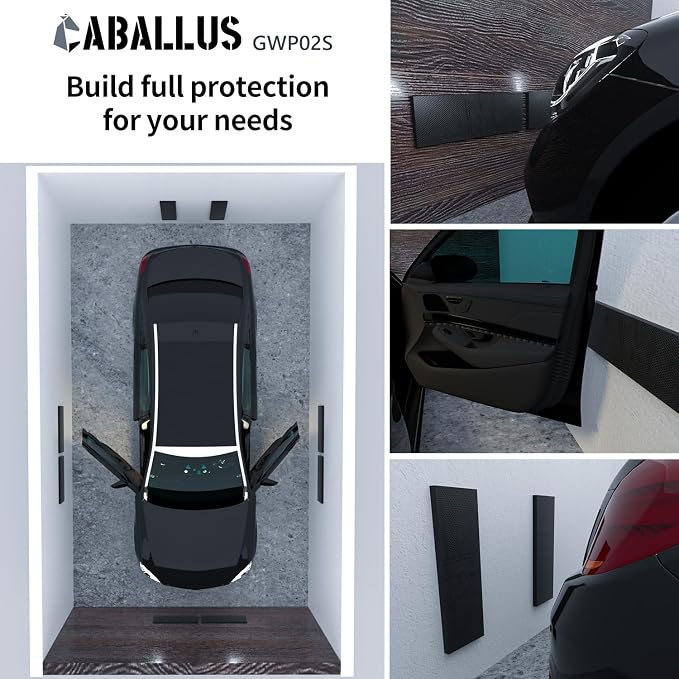 GWP02S Garage Wall Protector Car Door Protectors, Garage Accessories, Parking - Image 3