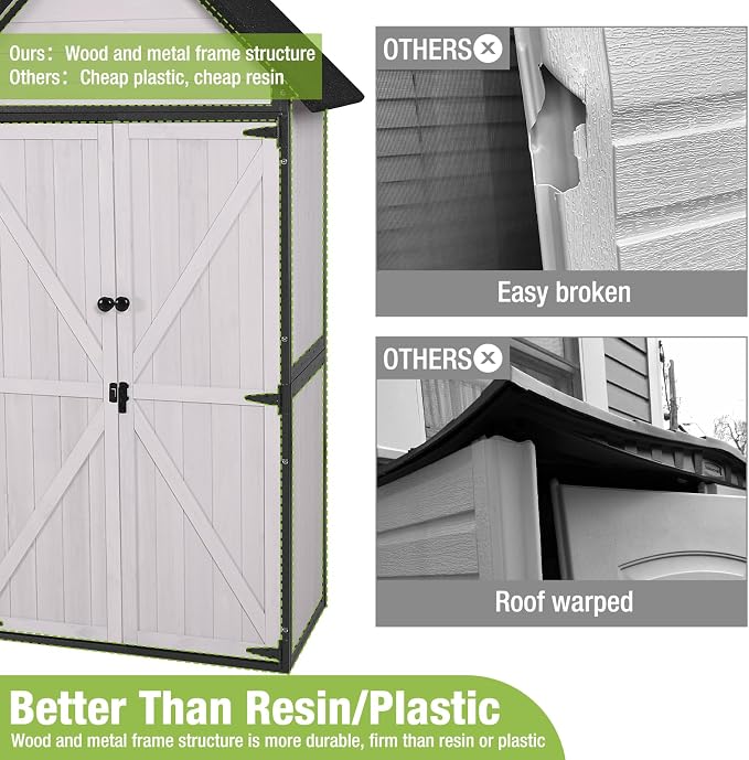 GUTINNEEN Shed Outdoor Storage Upgraded - Image 4
