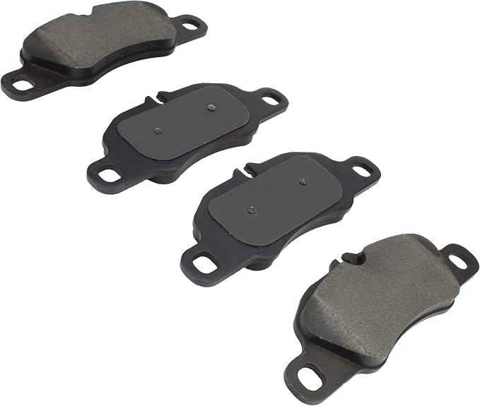 Premium Semi-Metallic Front Brake Pads Compatible - Image 2