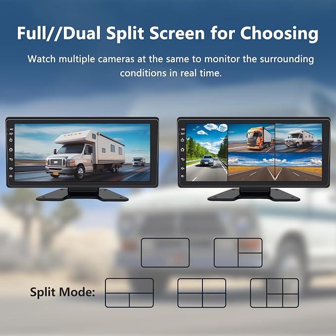 5 Channel Backup Camera System, Carplay & Android Auto, GPS Navigation - Image 3