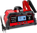 LVYUAN 40Amp Smart Car Battery Charger, 12V/24V Automotive Charger, Lead-Acid by LVYUAN