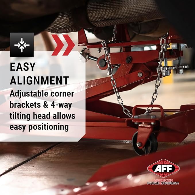 AFF Low Profile Manual Hydraulic Transmission Jack - Image 4