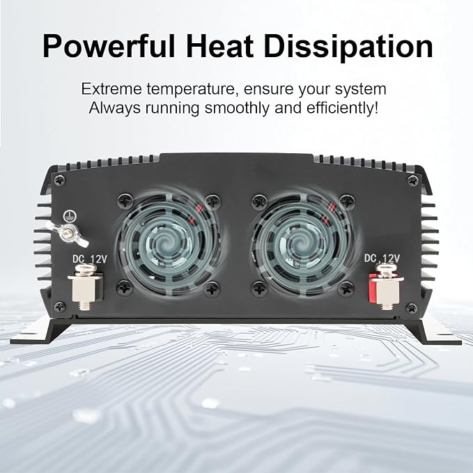 2000 Watt car Power Inverter 12V to 110V/120V Inverter - Image 5