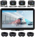 AI 4 Channel Dash Cam 1080P RV Backup Camera System by VESSTECH