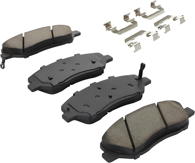 Premium Ceramic Front Brake Pads Compatible - Image 2