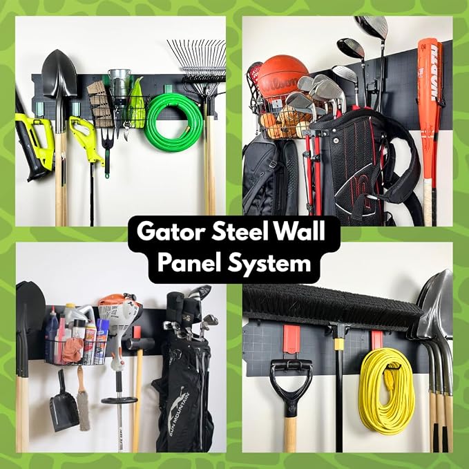 GATOR MAGNETICS Wall Panel Storage & Organization System 2 Pack– 16.75" x 12" - Image 6
